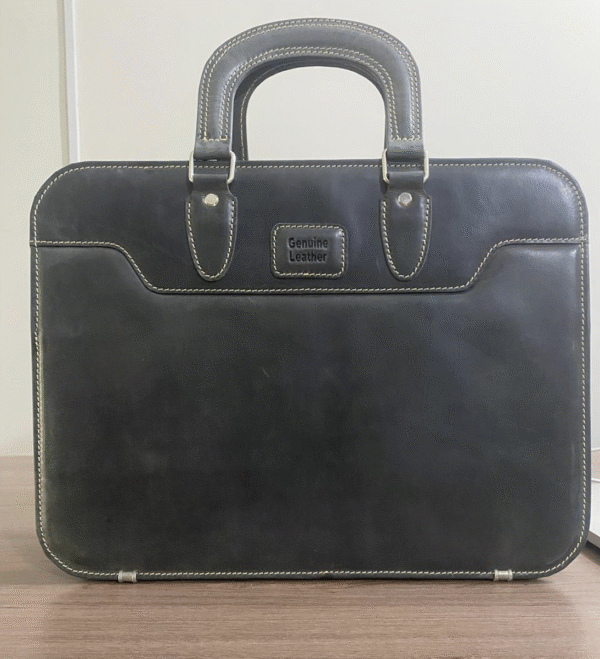 Waxy Leather Laptop Bag WLB_G_1